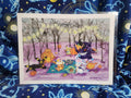 SFW Print: Pumpkin Party: Day & Night (5 x 7)